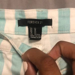 Forever 21 Shorts - Forever 21 striped denim shorts Forever 21 Shorts - Forever 21 striped denim shorts